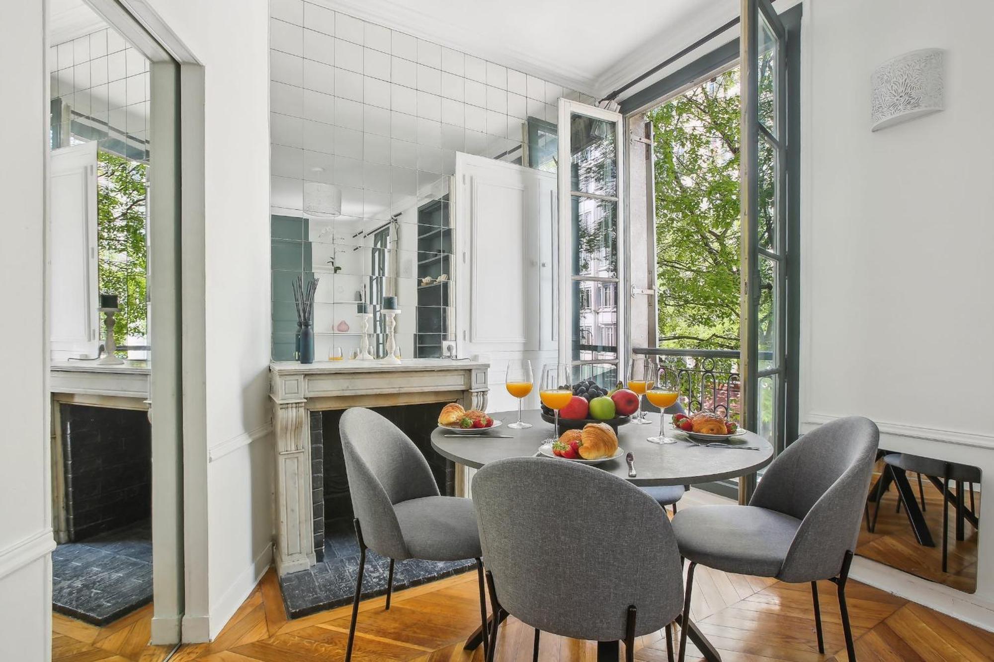 Ferienwohnung Le Marais 1Br Cozy Paris Exterior foto