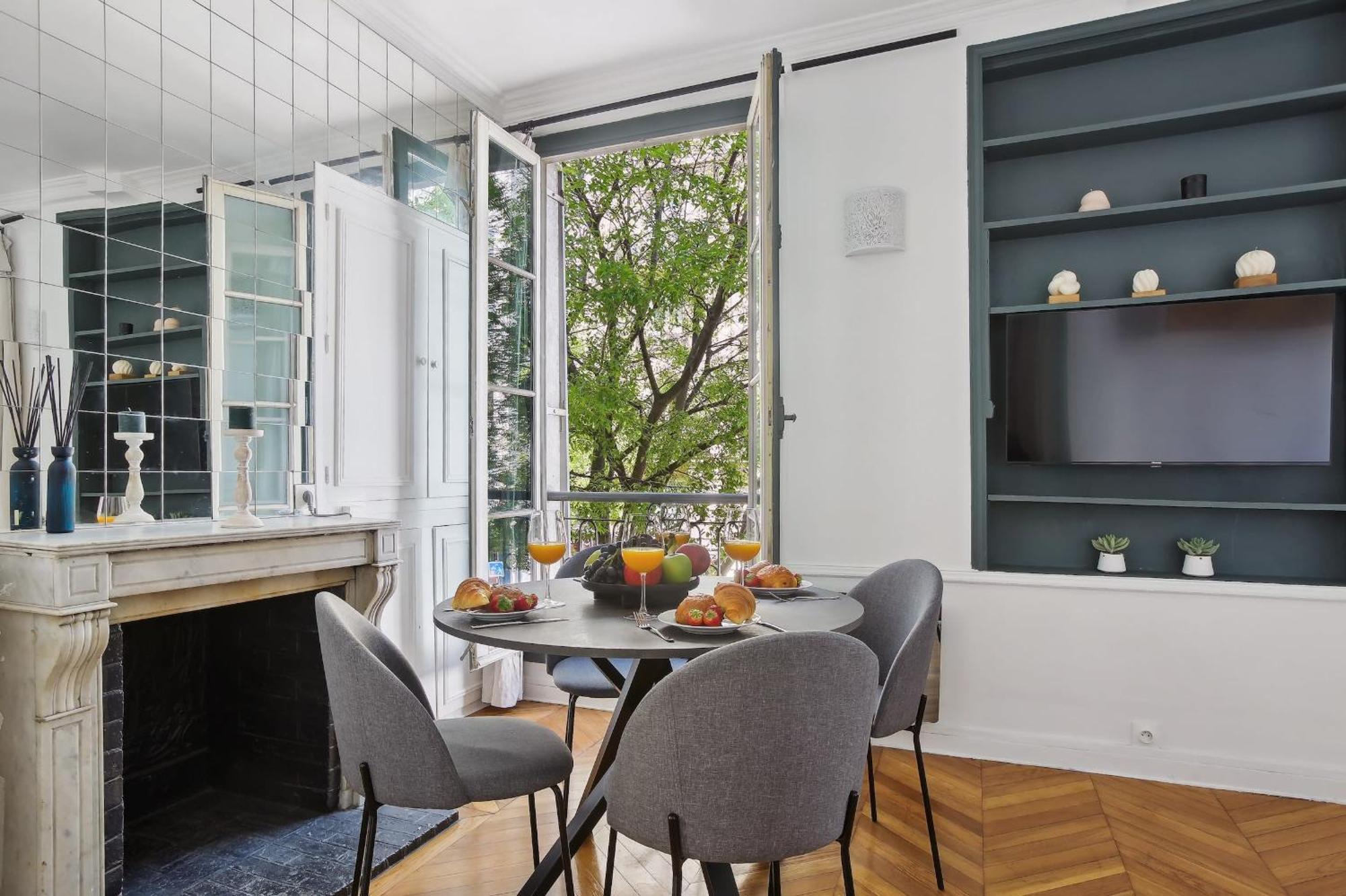 Ferienwohnung Le Marais 1Br Cozy Paris Exterior foto